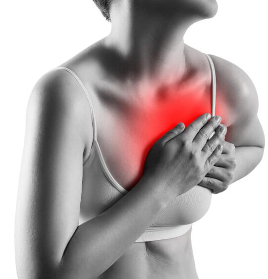 Síntomas dunha osteocondrose torácica